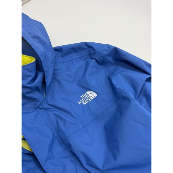 North Face Jacket Boys XL Hyvent Blue Yellow Coat Rain Ski Parka Outdoors Kids - Picture 5 of 16